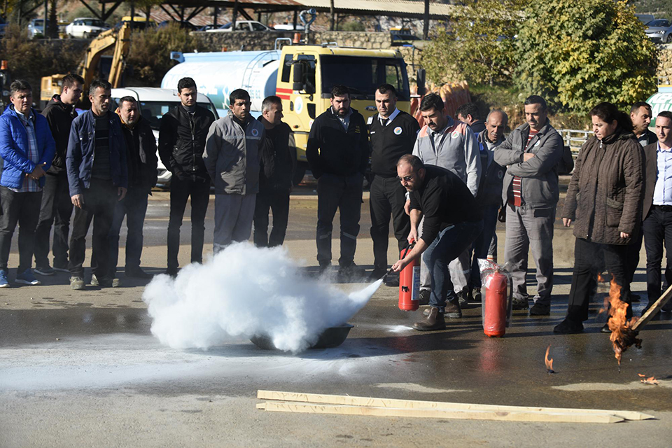 Kepez’de gerçeğini aratmayan tatbikat