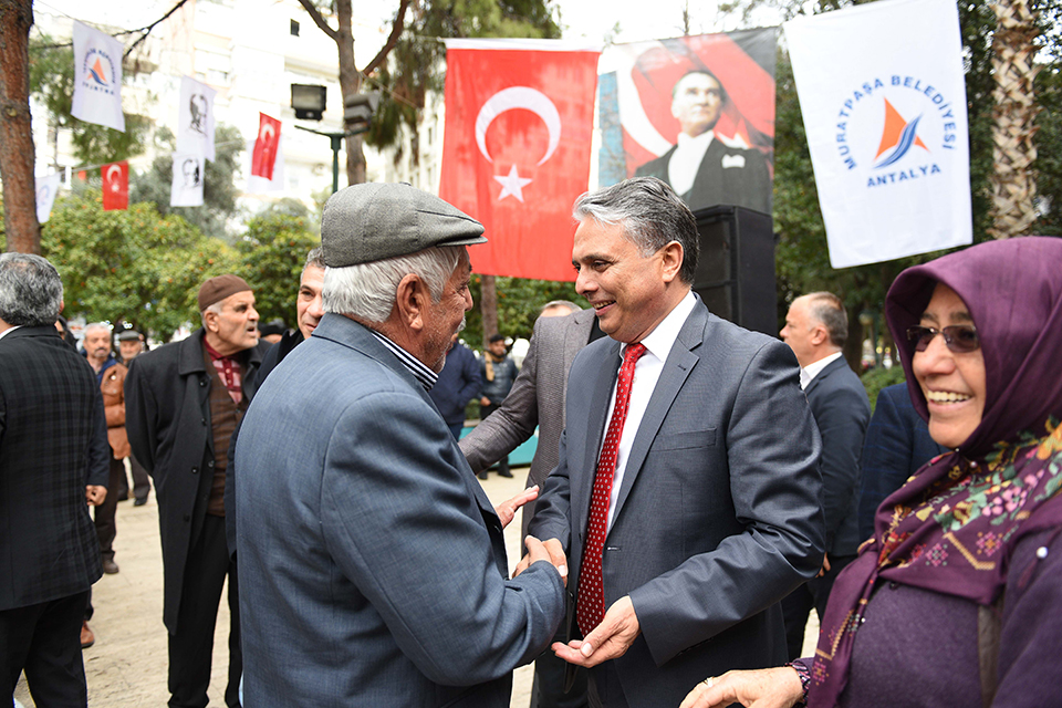 Muratpaşa Cami müştemilatının temeli atıldı