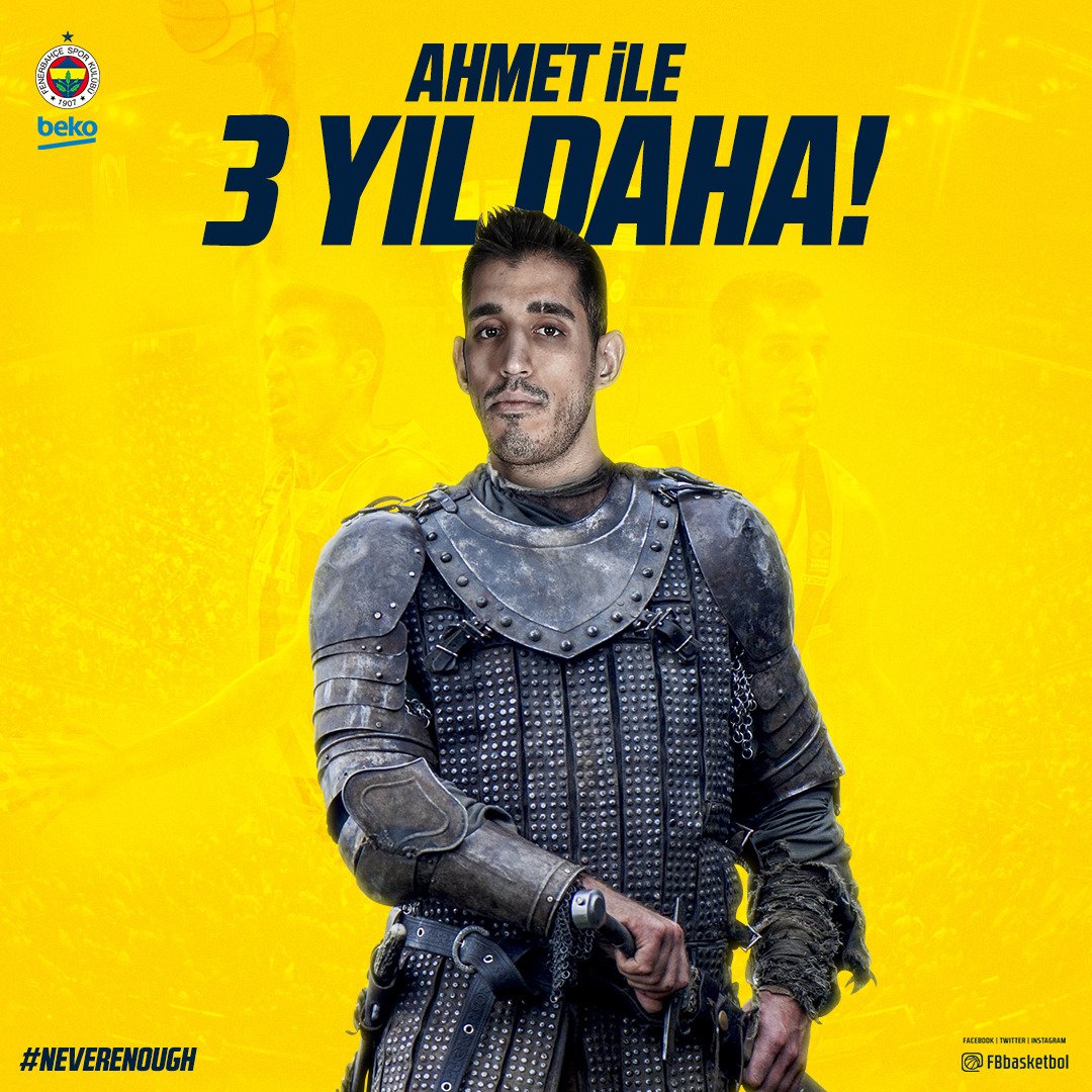 Ahmet Düverioğlu üç yıl daha Fenerbahçe Beko’da