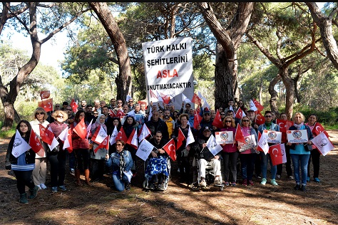 ASSİM paydaşları şehit ve gaziler için yürüdü