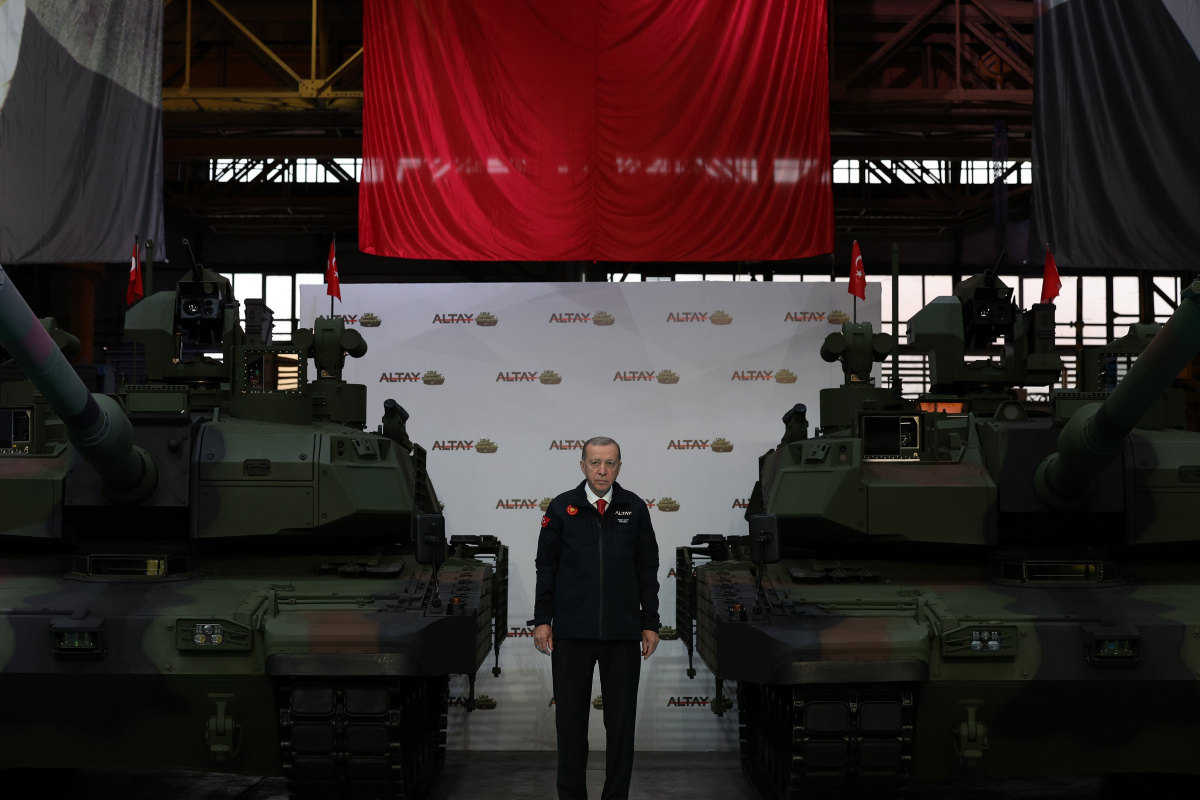 Cumhurbaşkanı Erdoğan, Altay tankının TSK'ya teslim töreninde konuştu