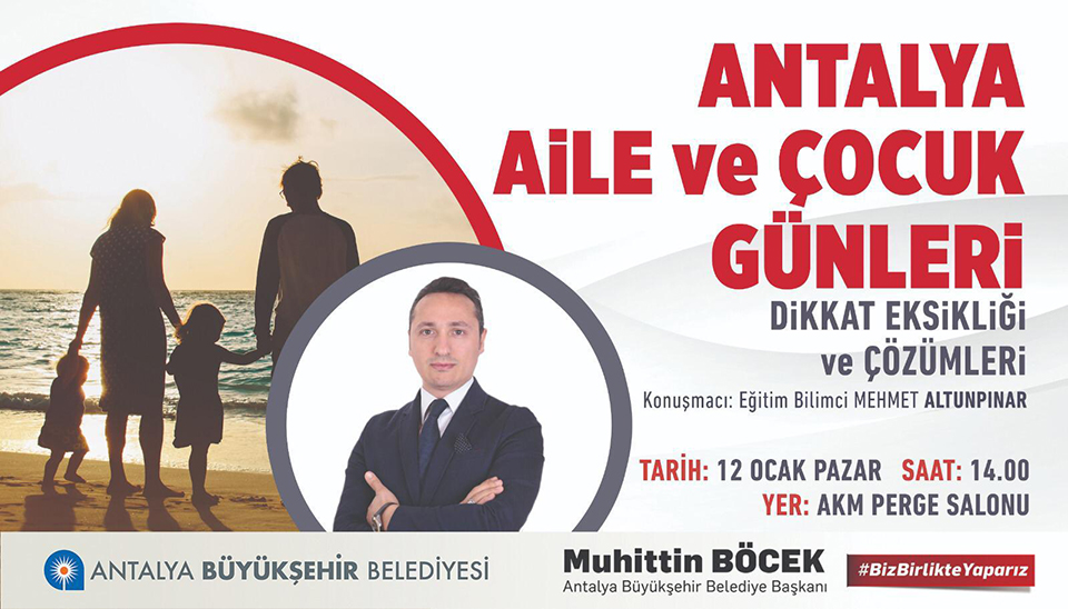 Büyükşehir’den Antalya Aile ve Çocuk Günleri