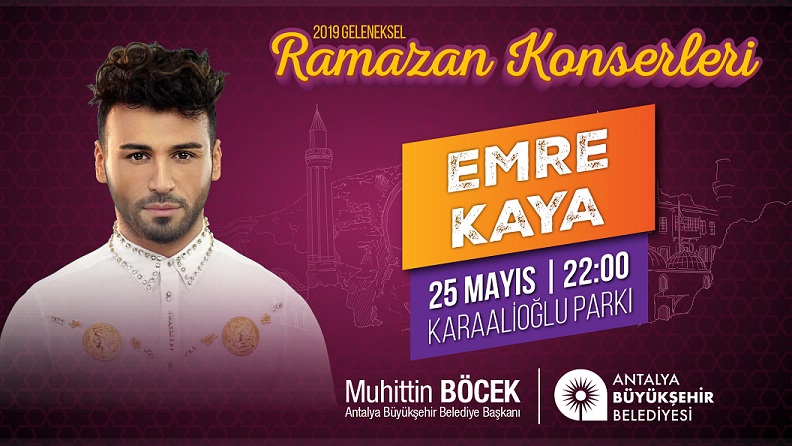 Emre Kaya konser verecek