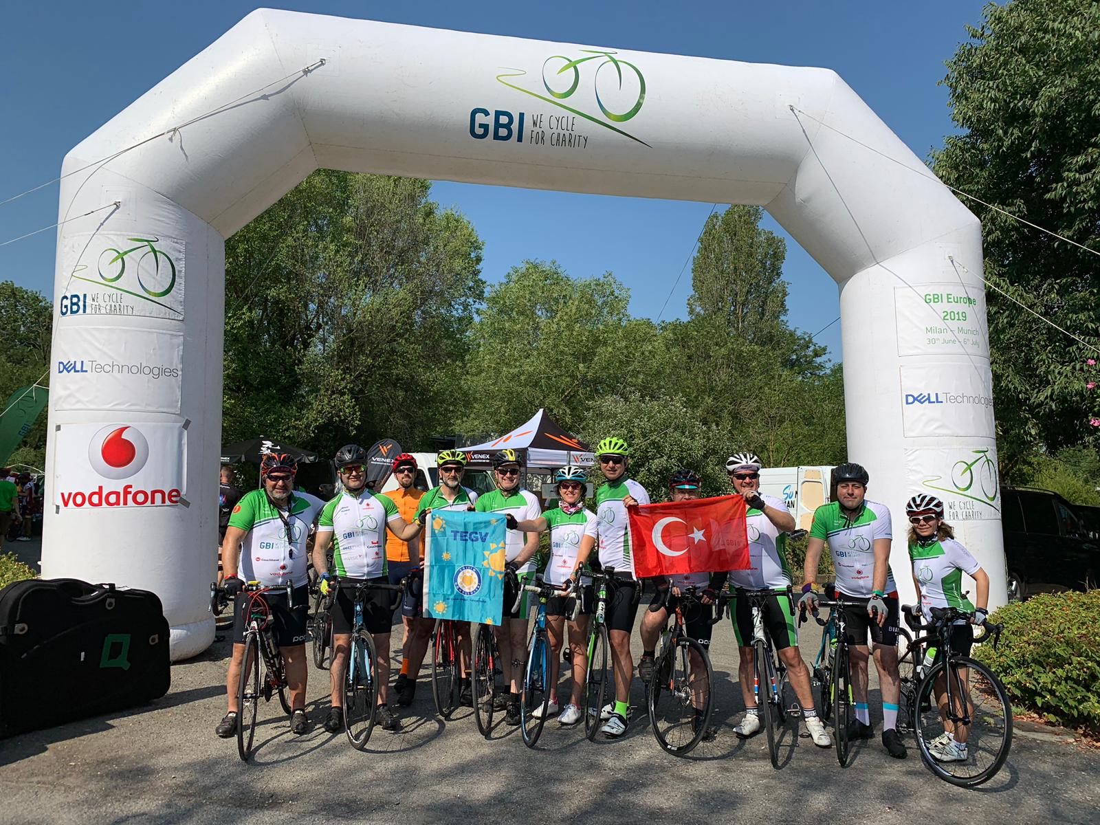 Umuda Pedal Ekibi, GBI Europe 2019’dan Rekor Bağışla Döndü.