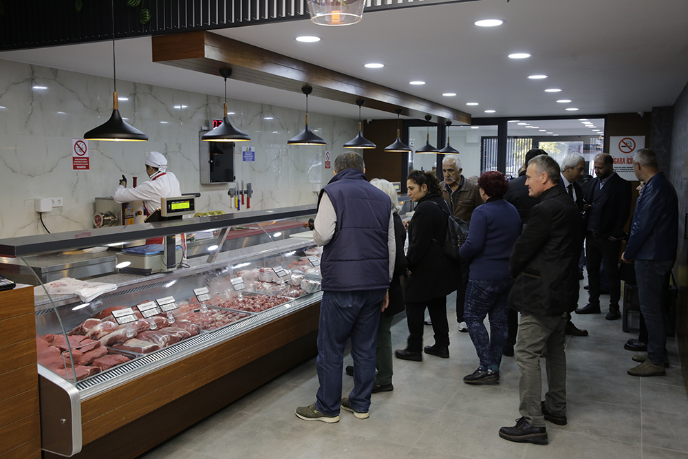 Halk Et Kepez Satış Mağazası açıldı