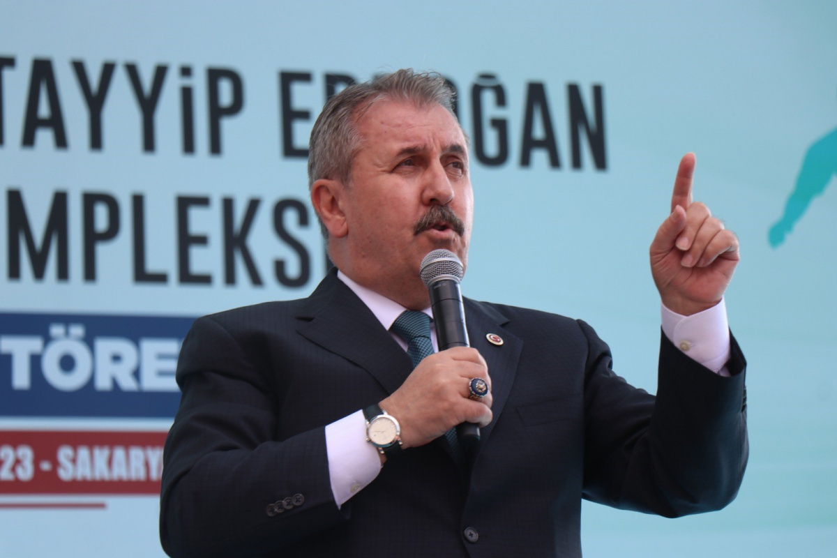 BBP Genel Başkanı Destici: 'Biz bu vatanı emlak ofisinden satın almadık'